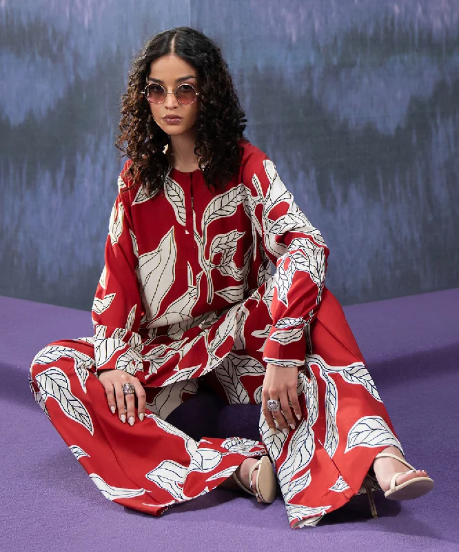 Printed Arabic Lawn Shirt