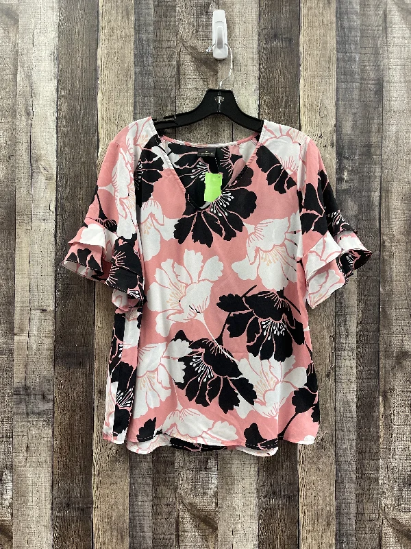 Blouse Short Sleeve By Worthington  Size: L