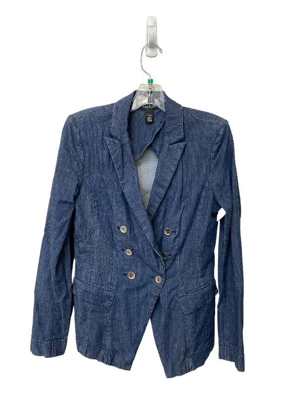 Blue Denim Blazer White House Black Market, Size 8