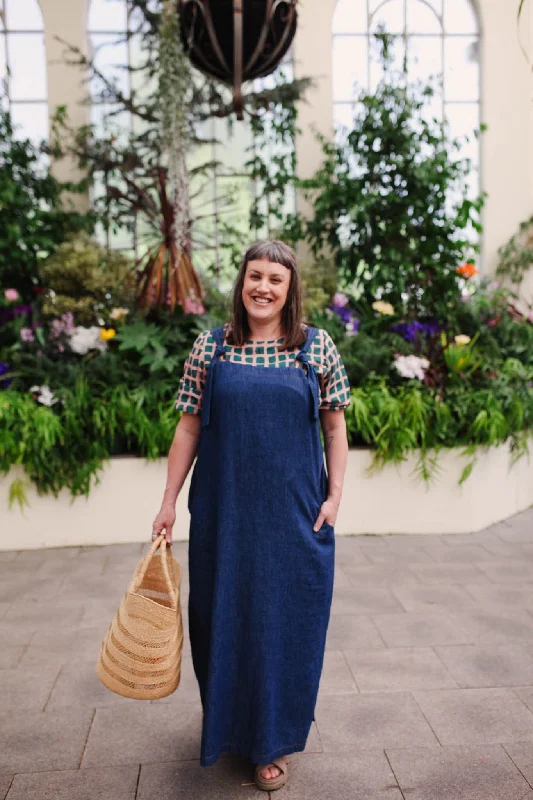 Maxi Apron Pinni - Organic Denim - Staple