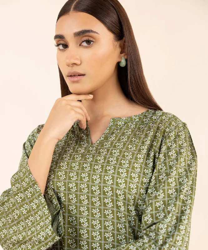 Printed Arabic Lawn Shirt