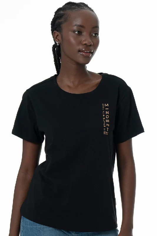 Statement T-Shirt _ 147097 _ Black