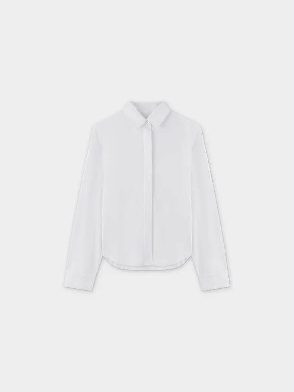 T-SHIRT BLOUSE-WHITE