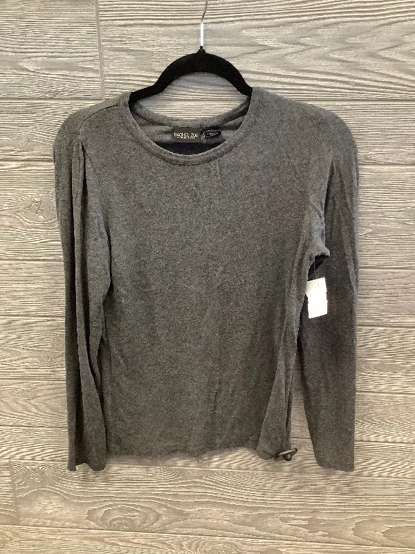 Top Long Sleeve Basic By Rachel Zoe In Grey, Size: M