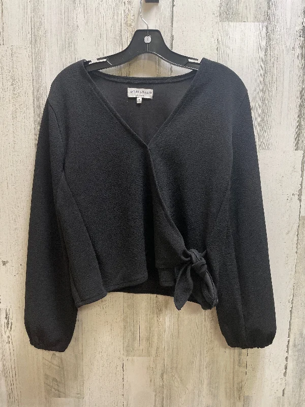 Top Long Sleeve By Madewell In Black, Size: M