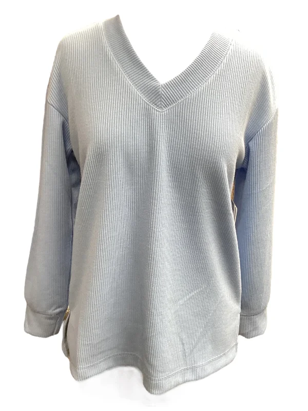 Top Long Sleeve By Rbx In Blue, Size: M