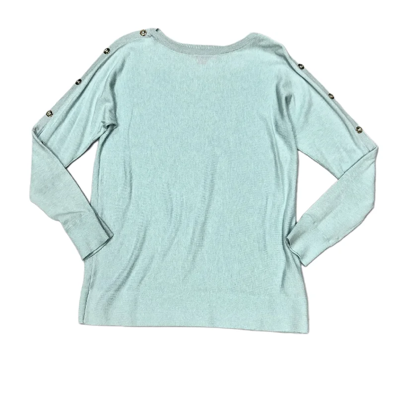 Top Long Sleeve Designer By Lilly Pulitzer In Baby Blue, Size: Xs