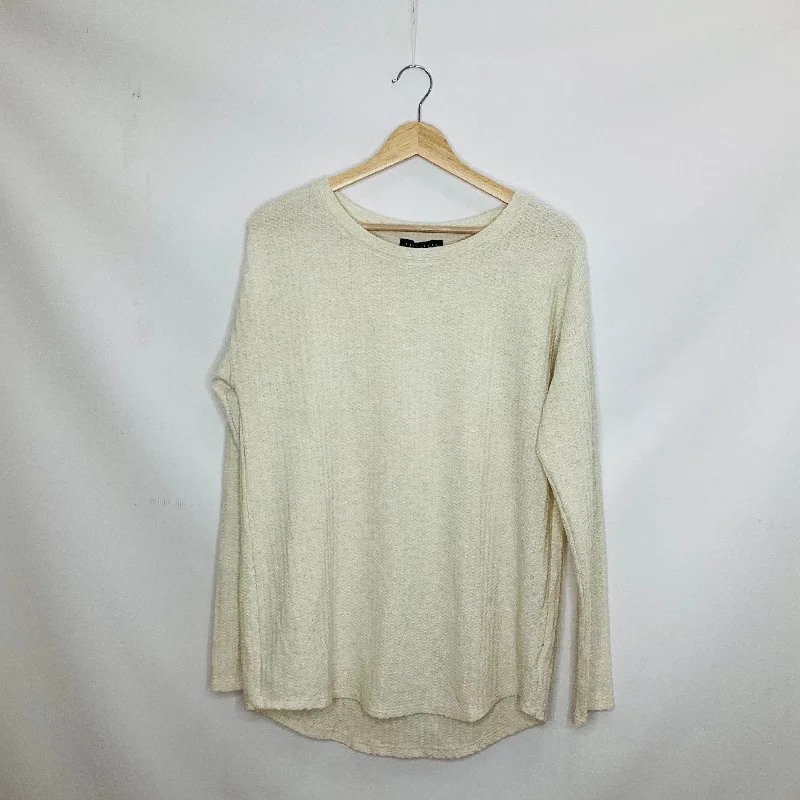 White Top Long Sleeve Basic Sanctuary, Size S