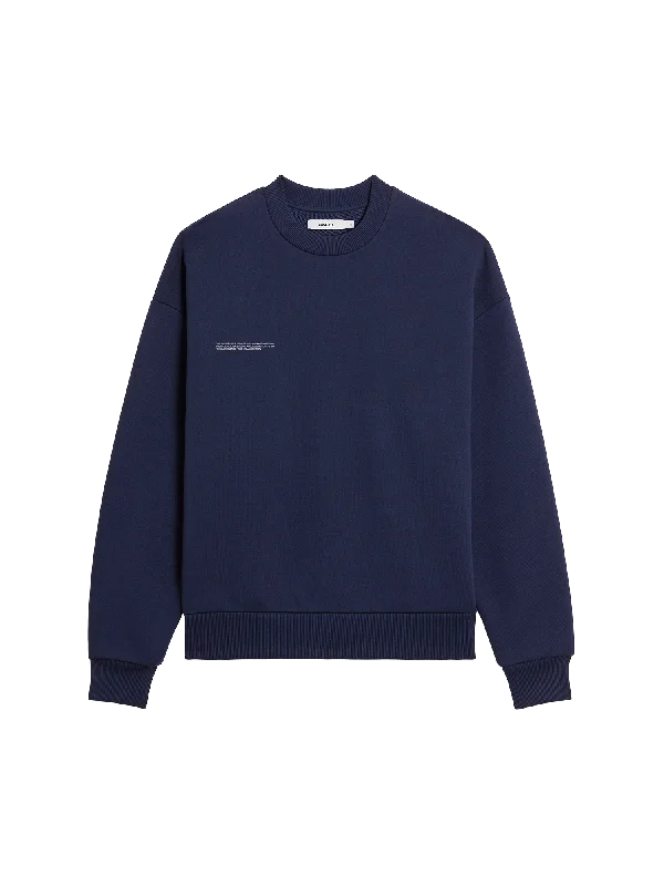 365 Midweight Sweatshirt—navy blue