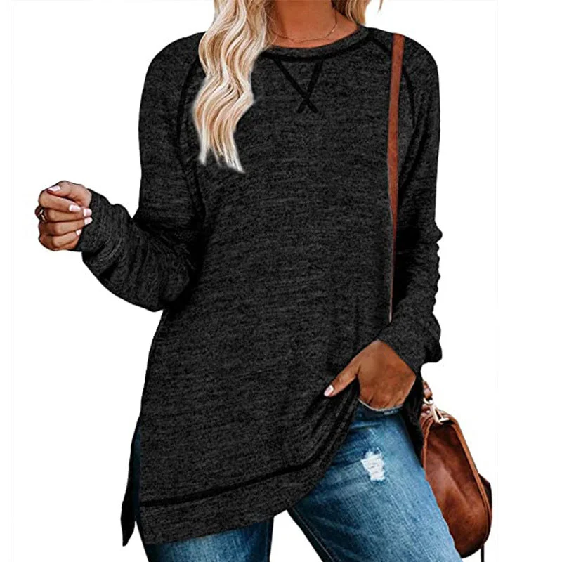 Crisscross crew neck Pullover