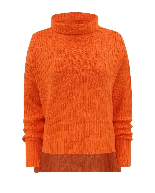 Everly Sweater In Orange