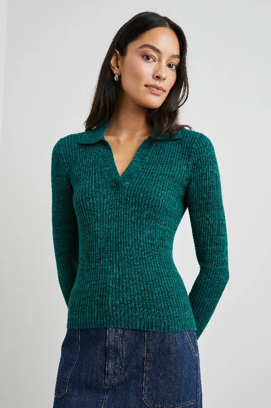 KENNEDY SWEATER - EVERGREEN