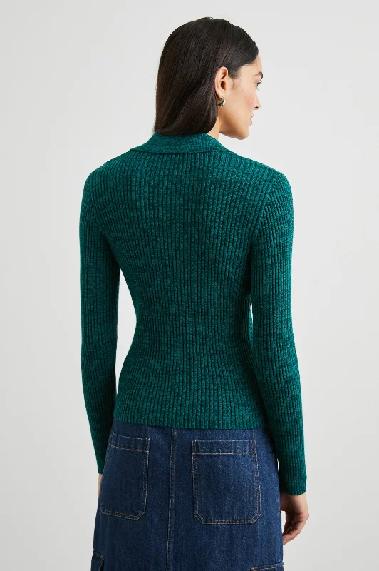 KENNEDY SWEATER - EVERGREEN