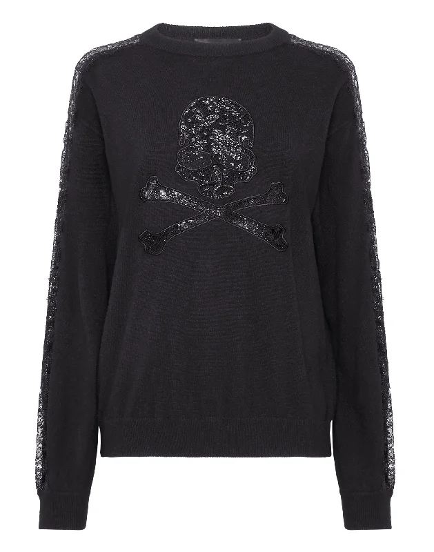 Pullover Round Neck LS Skull&amp;Bones