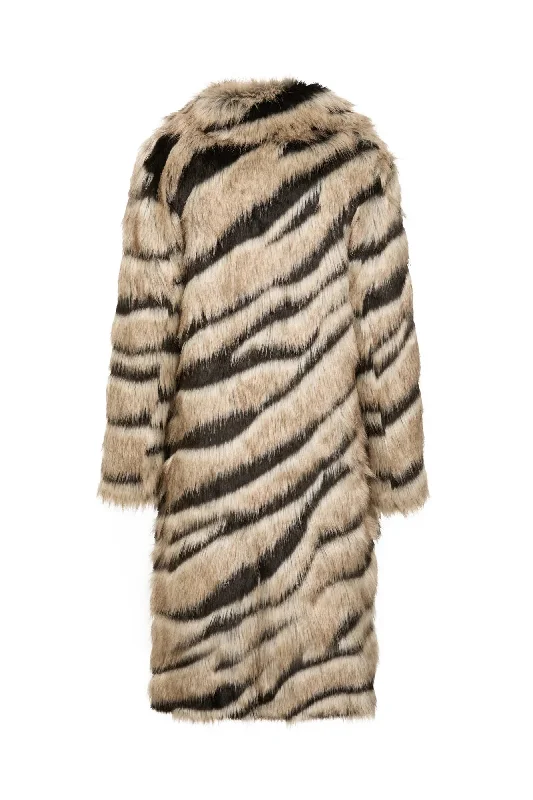 Bengal Kiss Coat | Tiger Stripe