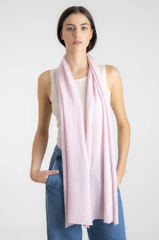 Cashmere Scarf Light Pink