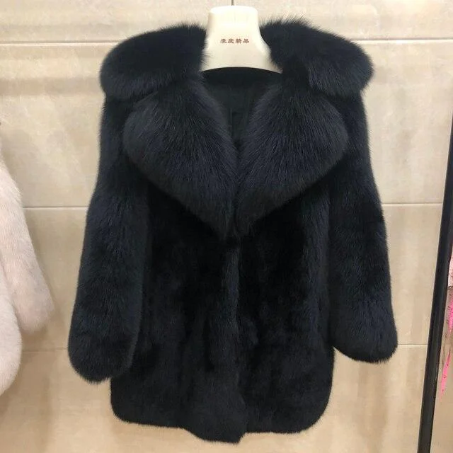 Black / XL Coat Bust 104cm