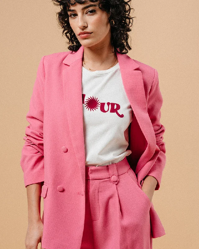 MAZARINE BLAZER ROSE