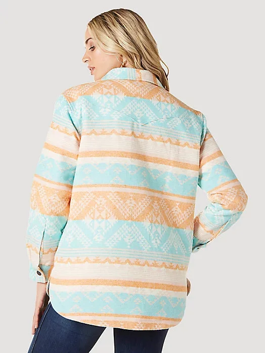 Wrangler Retro Women's Southwestern Print Shacket