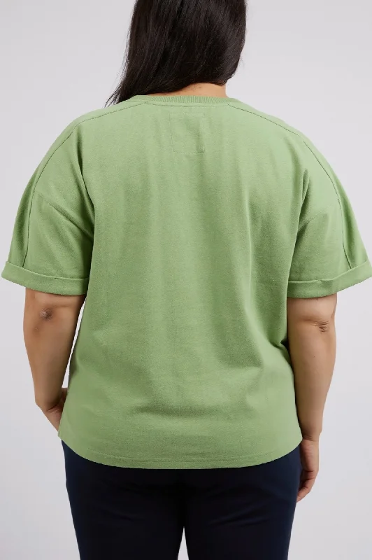 On The Short Sleeve Sweater - Jungle Green $50