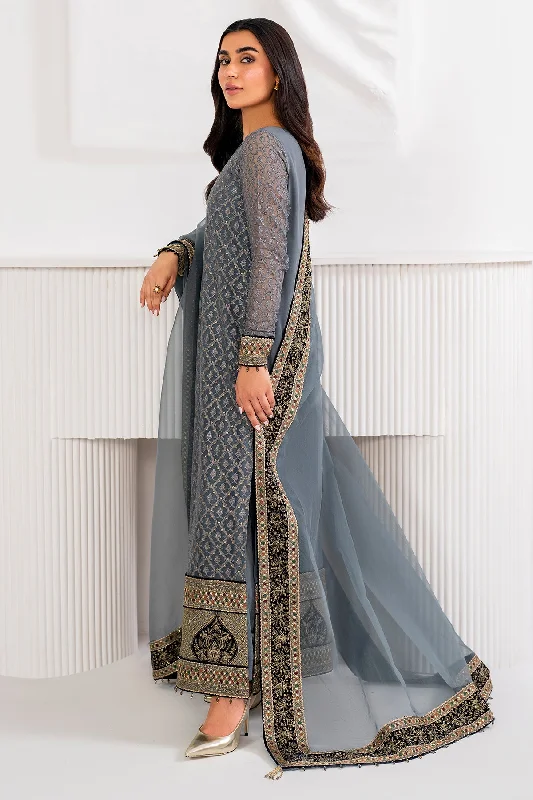 EMBROIDERED CHIFFON UC-3058