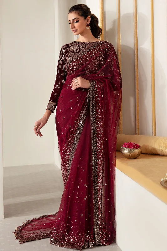 Embroidered Velvet Formal VF-2016