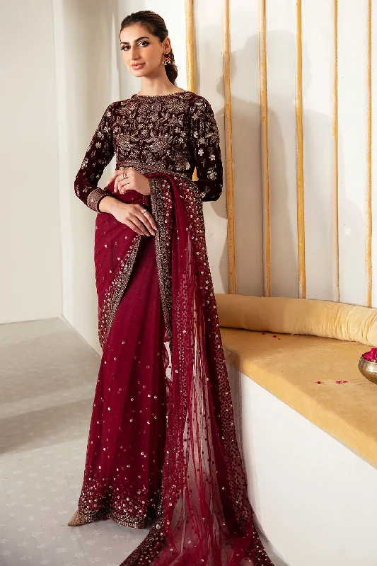 Embroidered Velvet Formal VF-2016