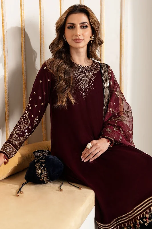 Embroidered Velvet Formal VF-2018