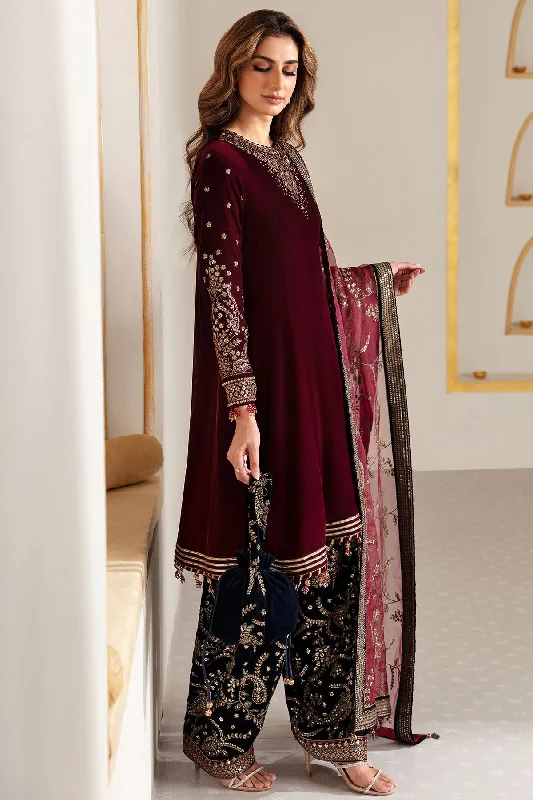 Embroidered Velvet Formal VF-2018