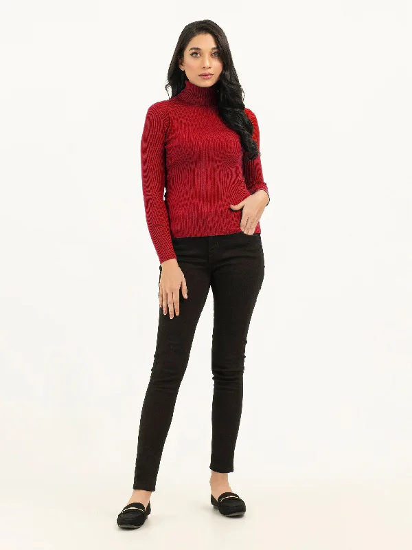 High Neck Sweater