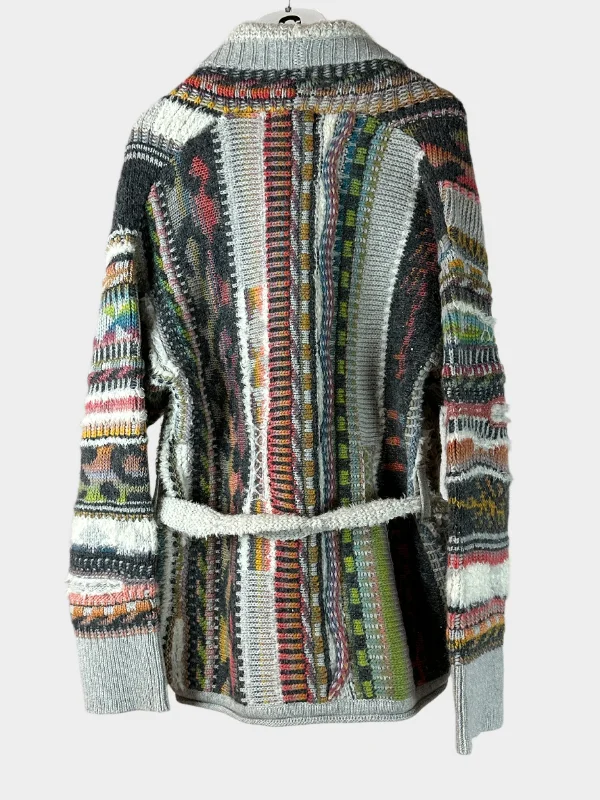 Jacquard Cardigan