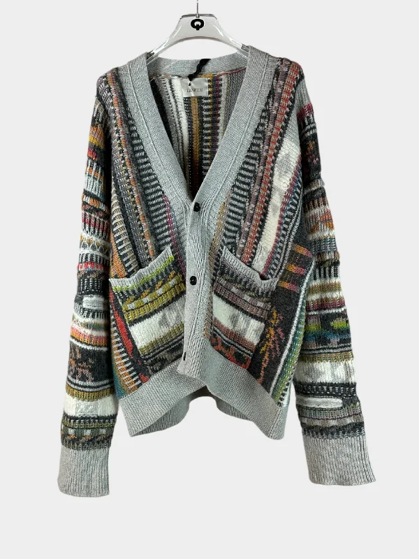 Jacquard Cardigan