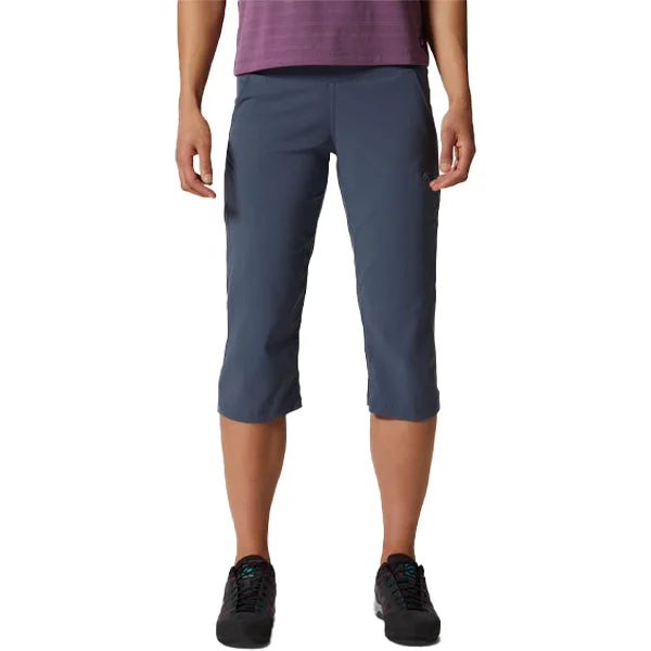 Mountain Hardwear Women's Pants - Dynama/2 Capri - Blue Slate