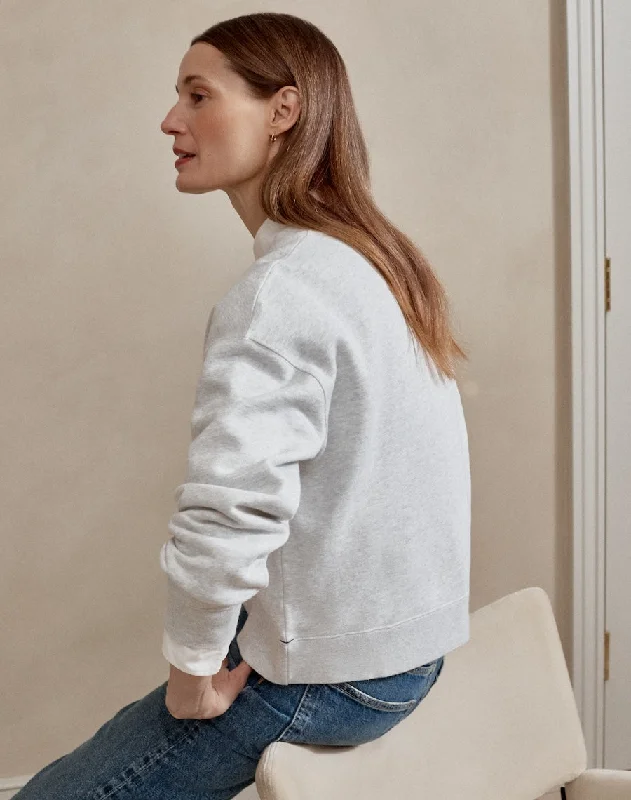 The Easy-fit SWEATSHIRT - Ice Grey