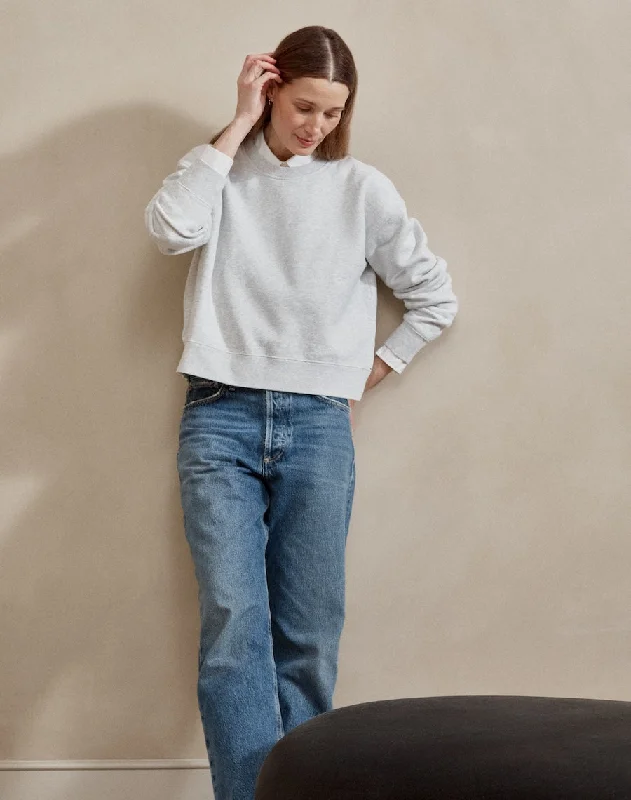 The Easy-fit SWEATSHIRT - Ice Grey