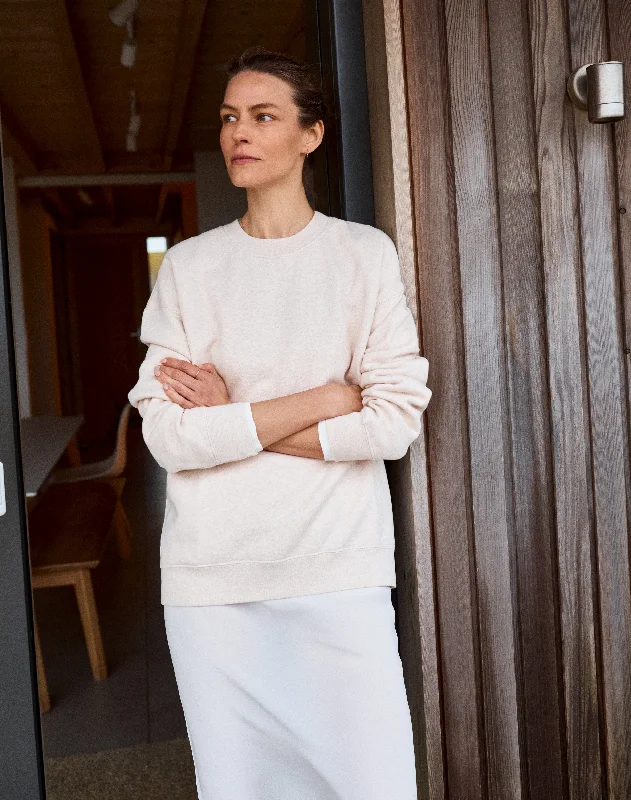 The Relaxed-fit SWEATSHIRT - Seashell