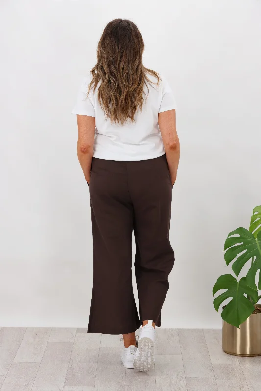 Valeria Label Homer Pant Chocolate