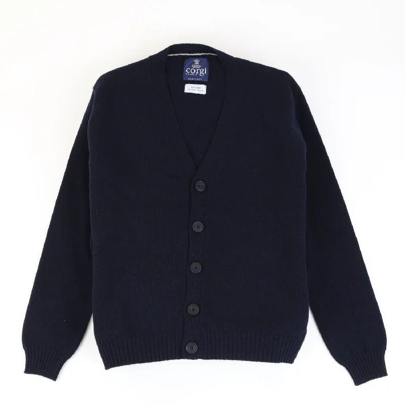 NAVY / wool / S