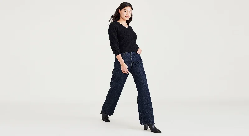 Women's Relaxed Fit Mid-Rise Jeans